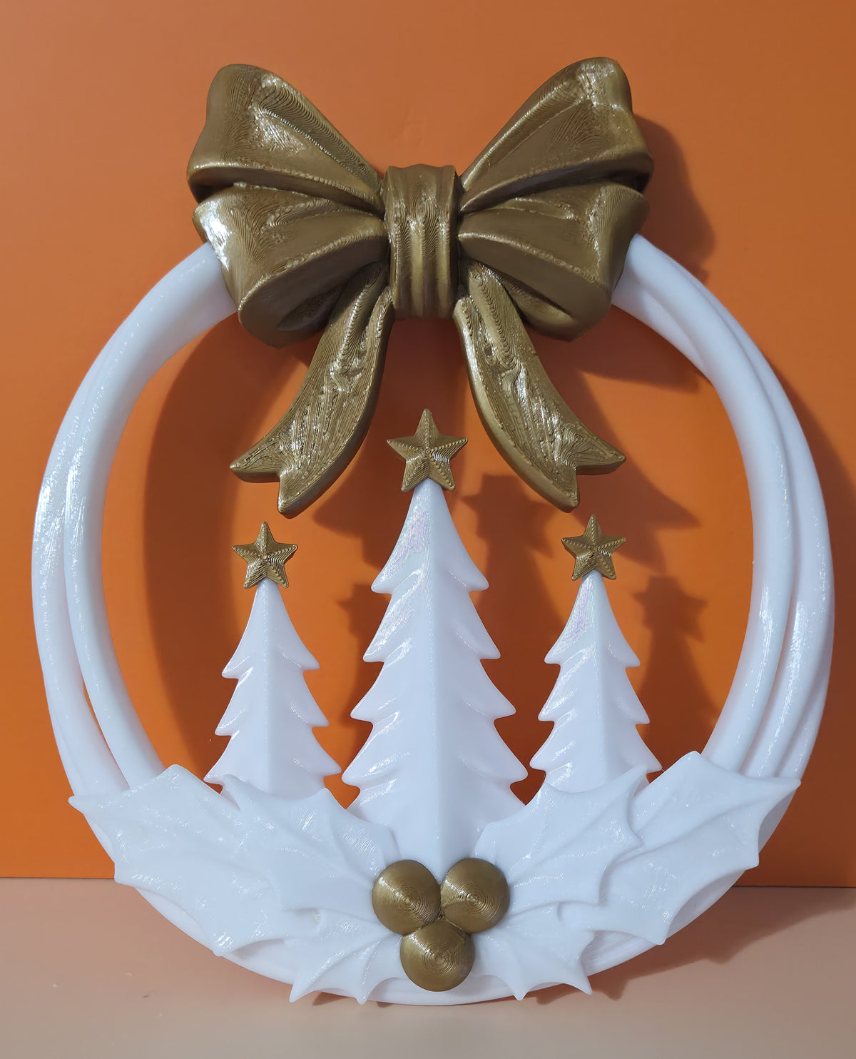 Wreath Wall Hanging 3D Printed