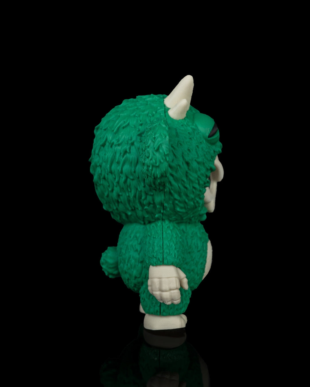 Angry Moki Halloween Keychain