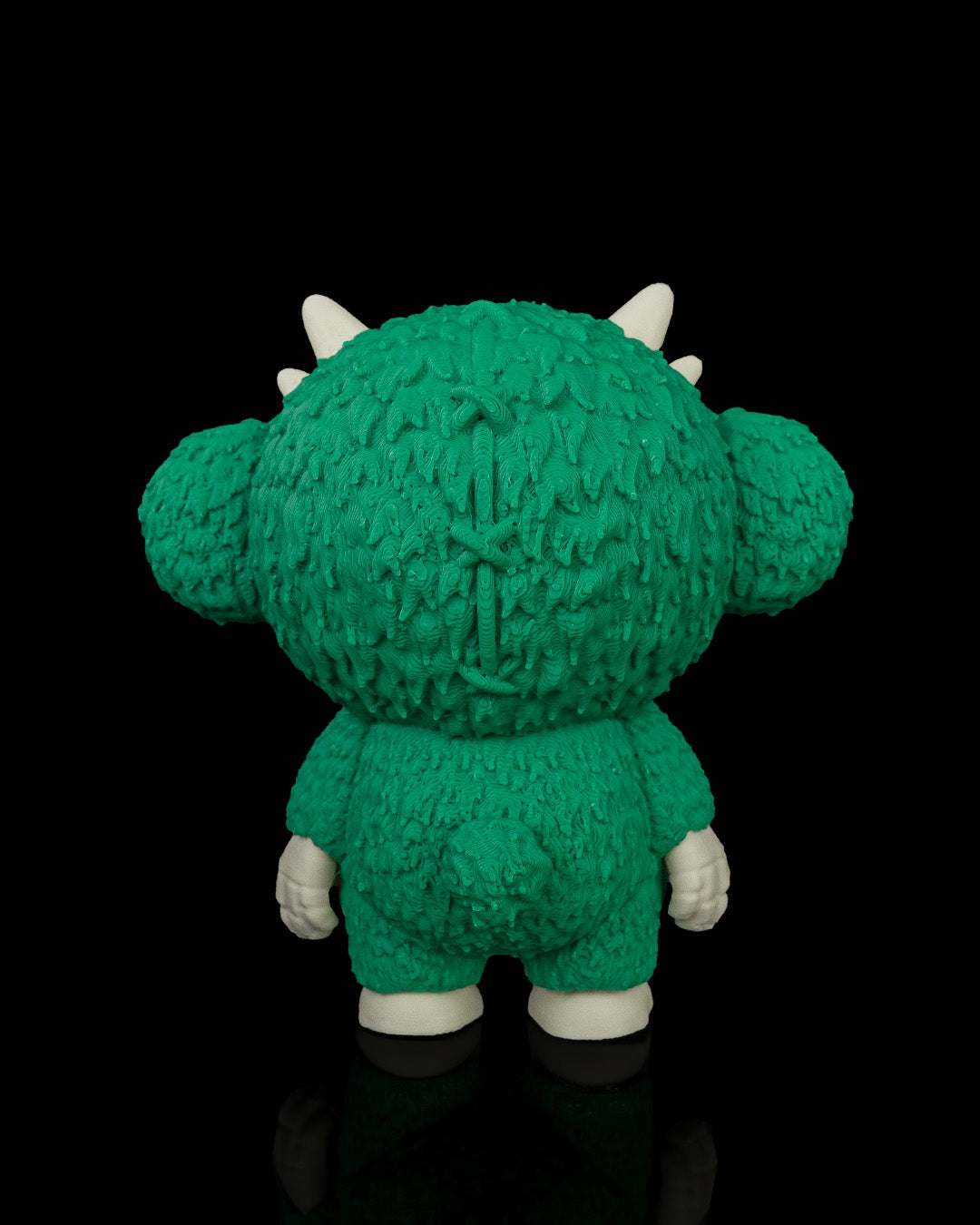 Angry Moki Halloween Keychain