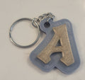 3D Printed Graffiti Style Raised Keychain - Two Colors