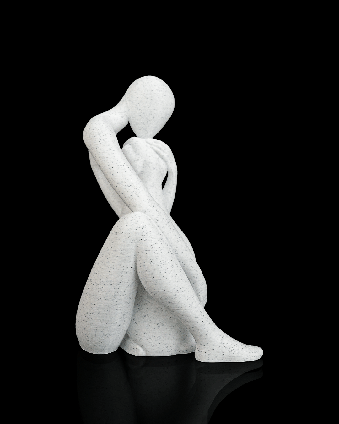My Best Friend 3D Printed Silhouette