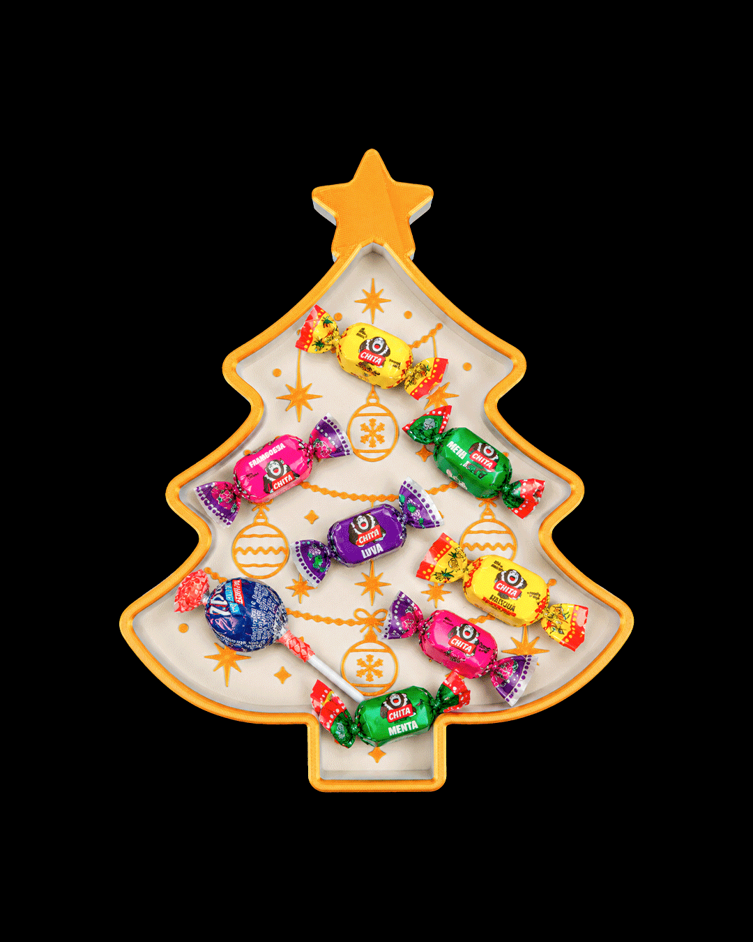 Christmas Tree Trinket Tray