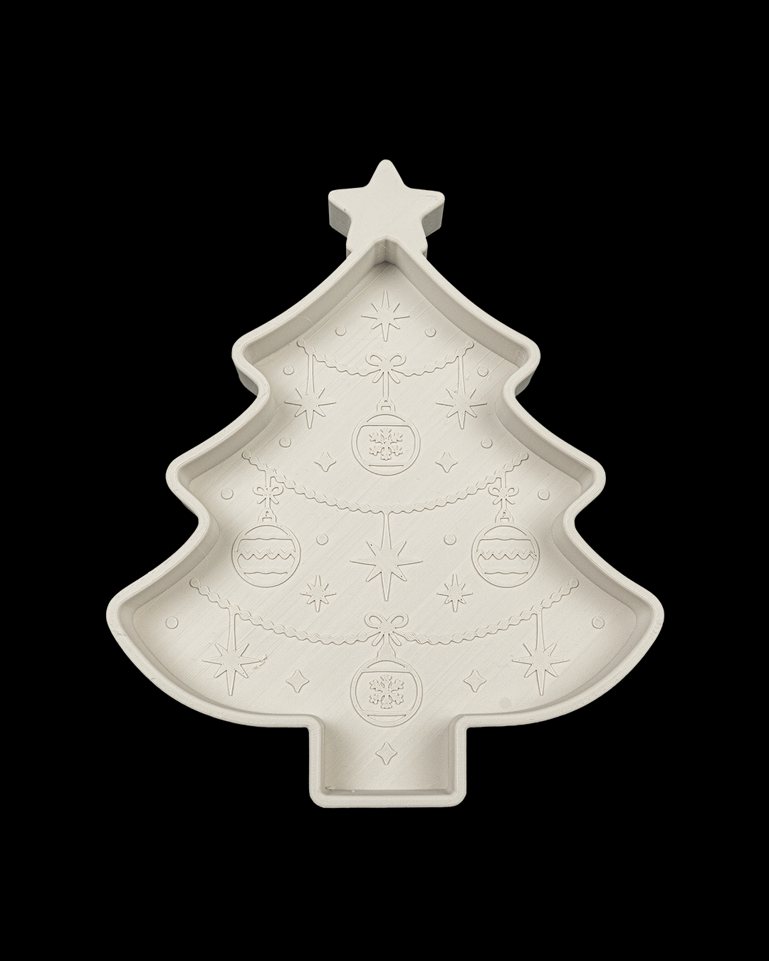 Christmas Tree Trinket Tray