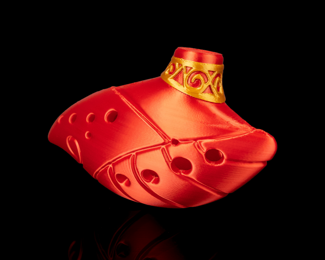 Classic 3D Printed 12 Hole Ocarina