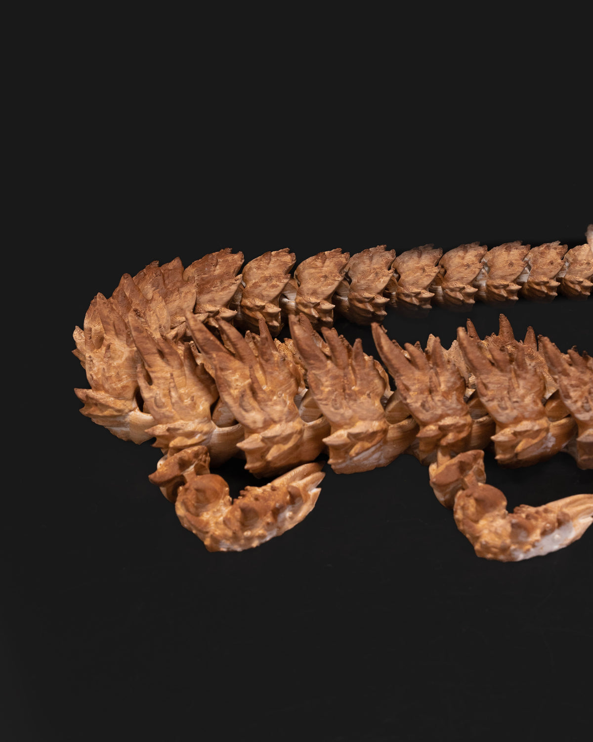 19 Inch Desert Articulated Dragon