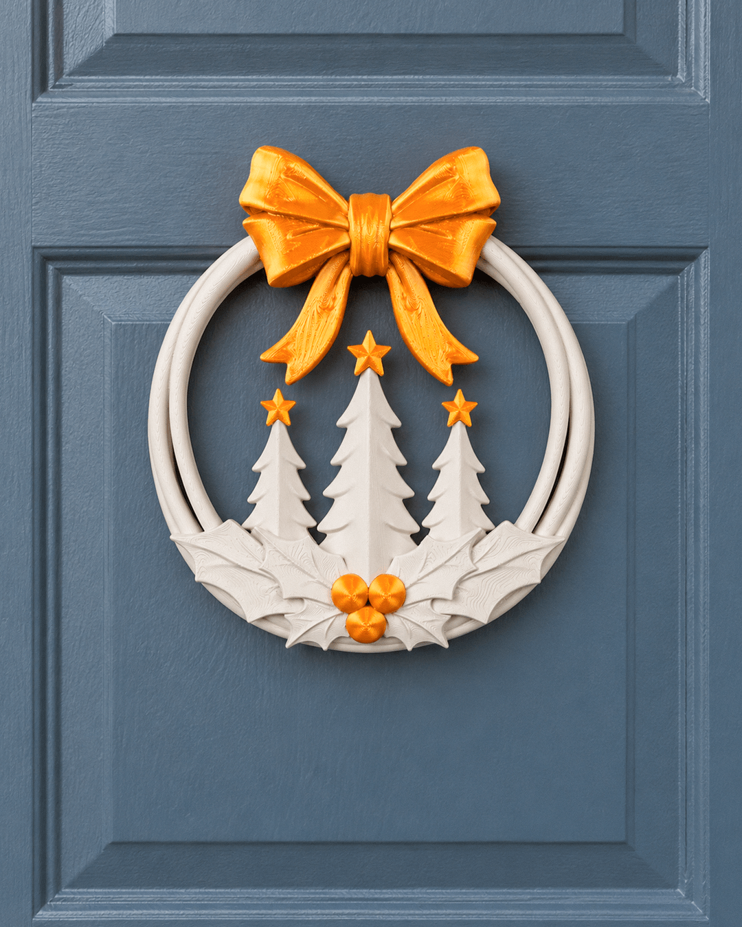 Wreath Wall Hanging 3D Printed