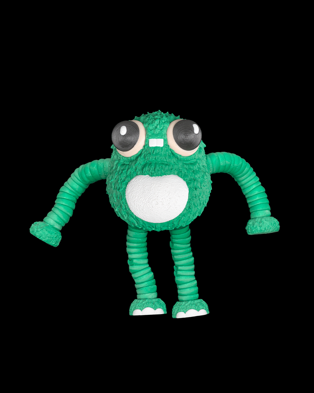 Frobbo Long Legs 3D Printed Figurine / Toy