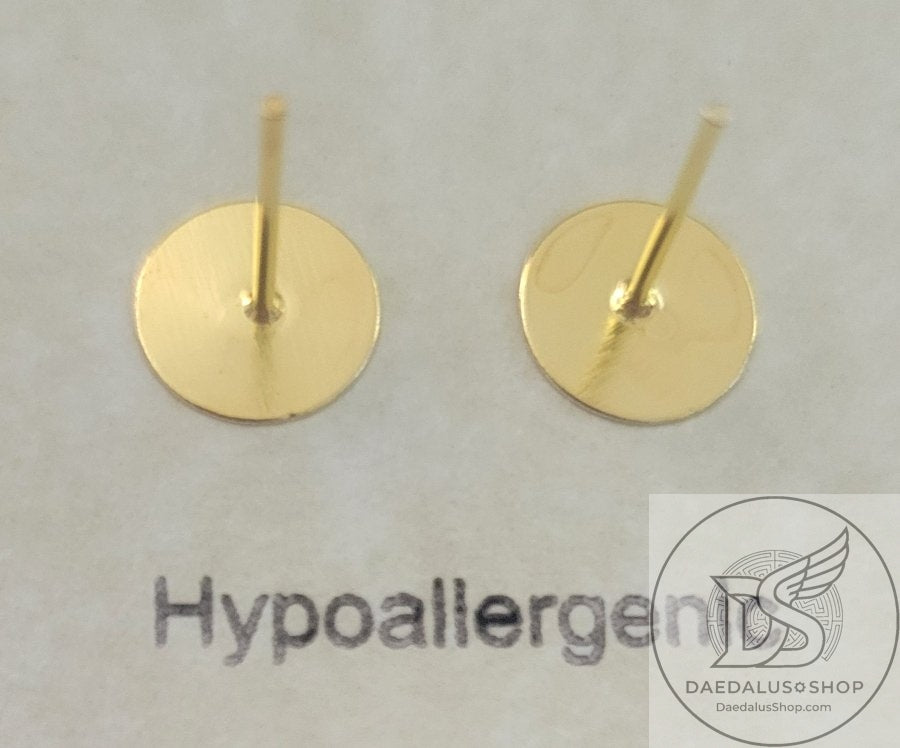 Wooden House/Cabin stud Earring Set 12mm x 12mm