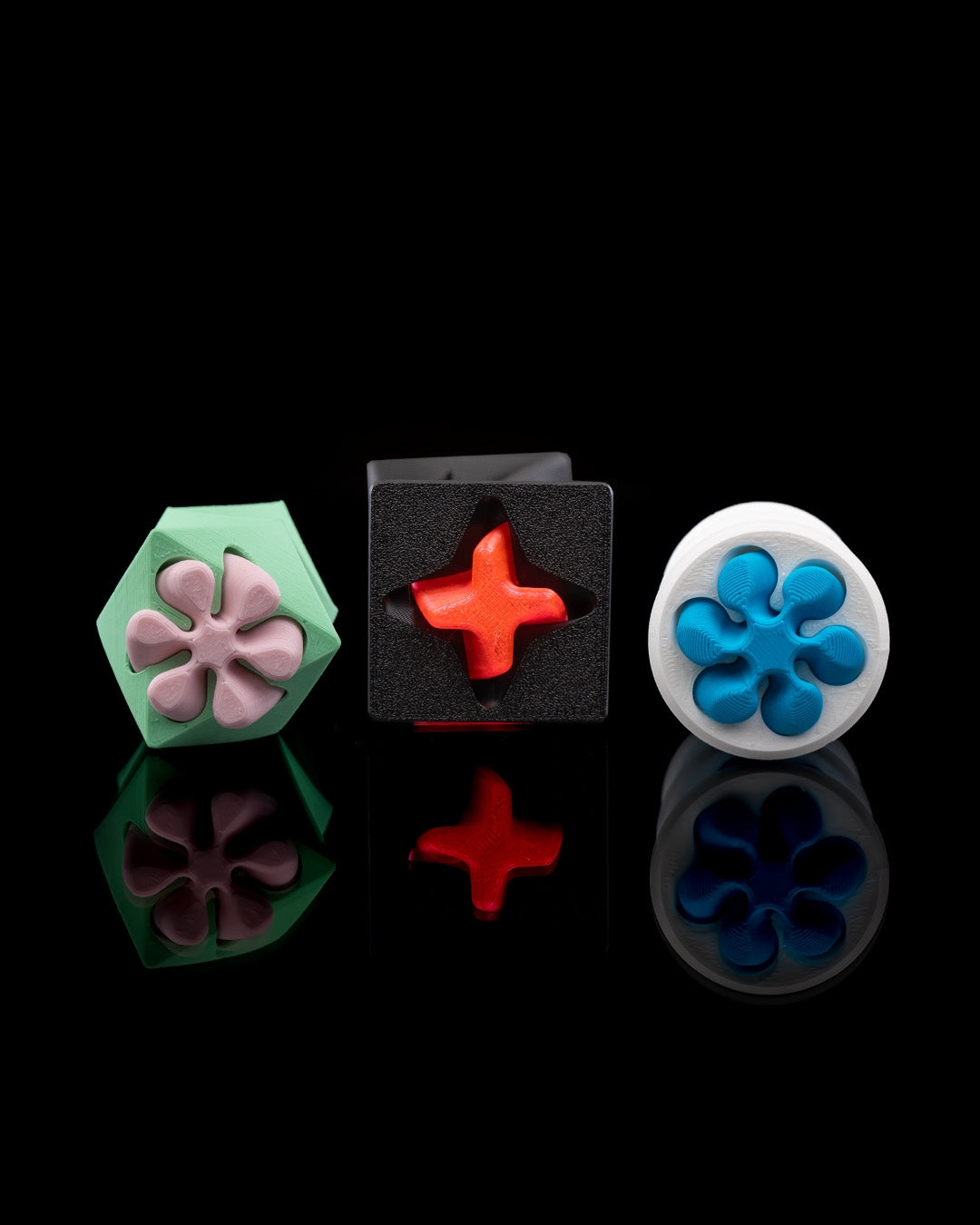 Helix Sensory Fidget Toys - 3D Printed - Multiple Styles