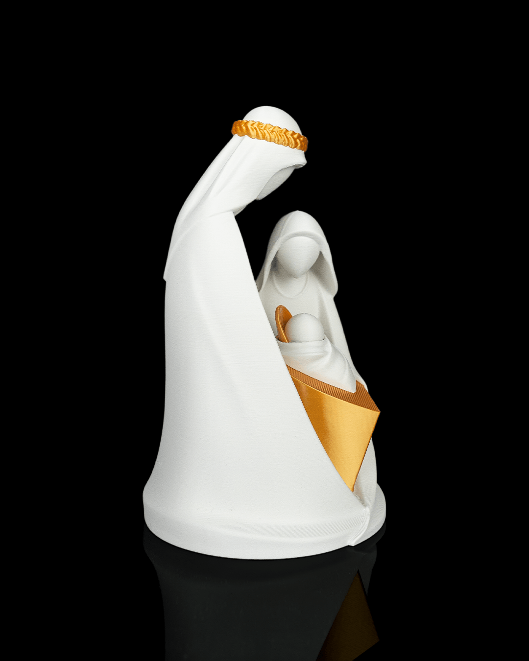 Holy Family 3D Printed Figure