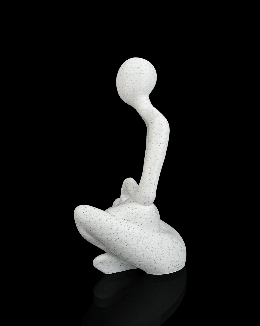 My Lap Cat 3D Printed Silhouette