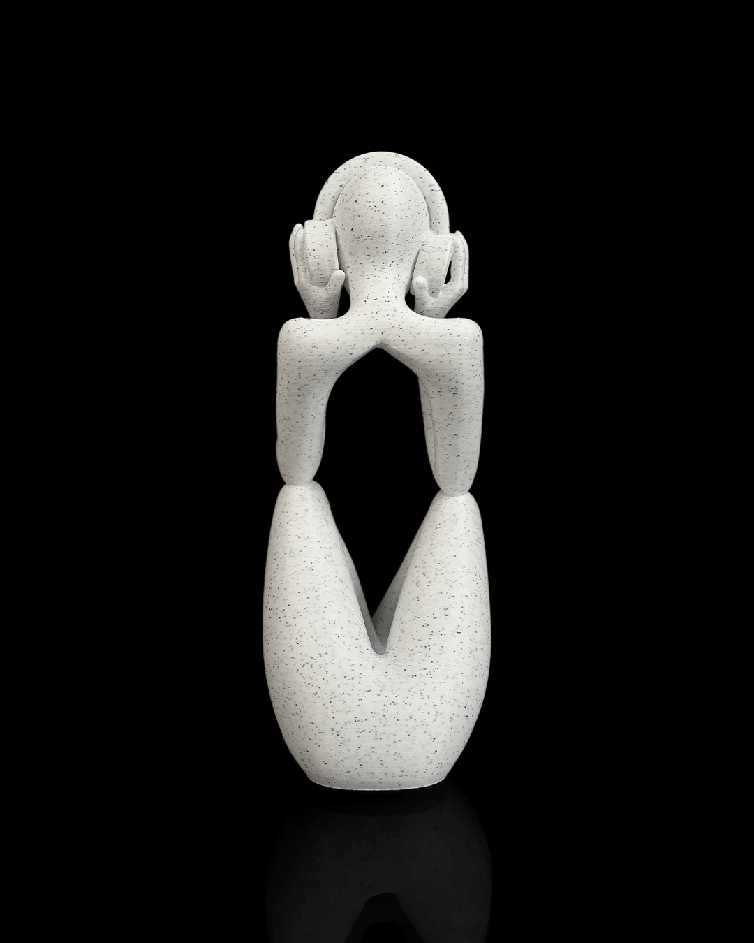 Lost in Sound 3D Printed Silhouette