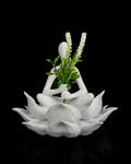 Lotus Planter Silhouette 3D Printed