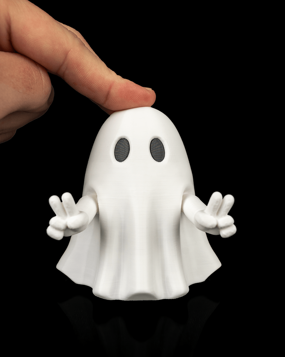 3D Printed Ghost with Attitude