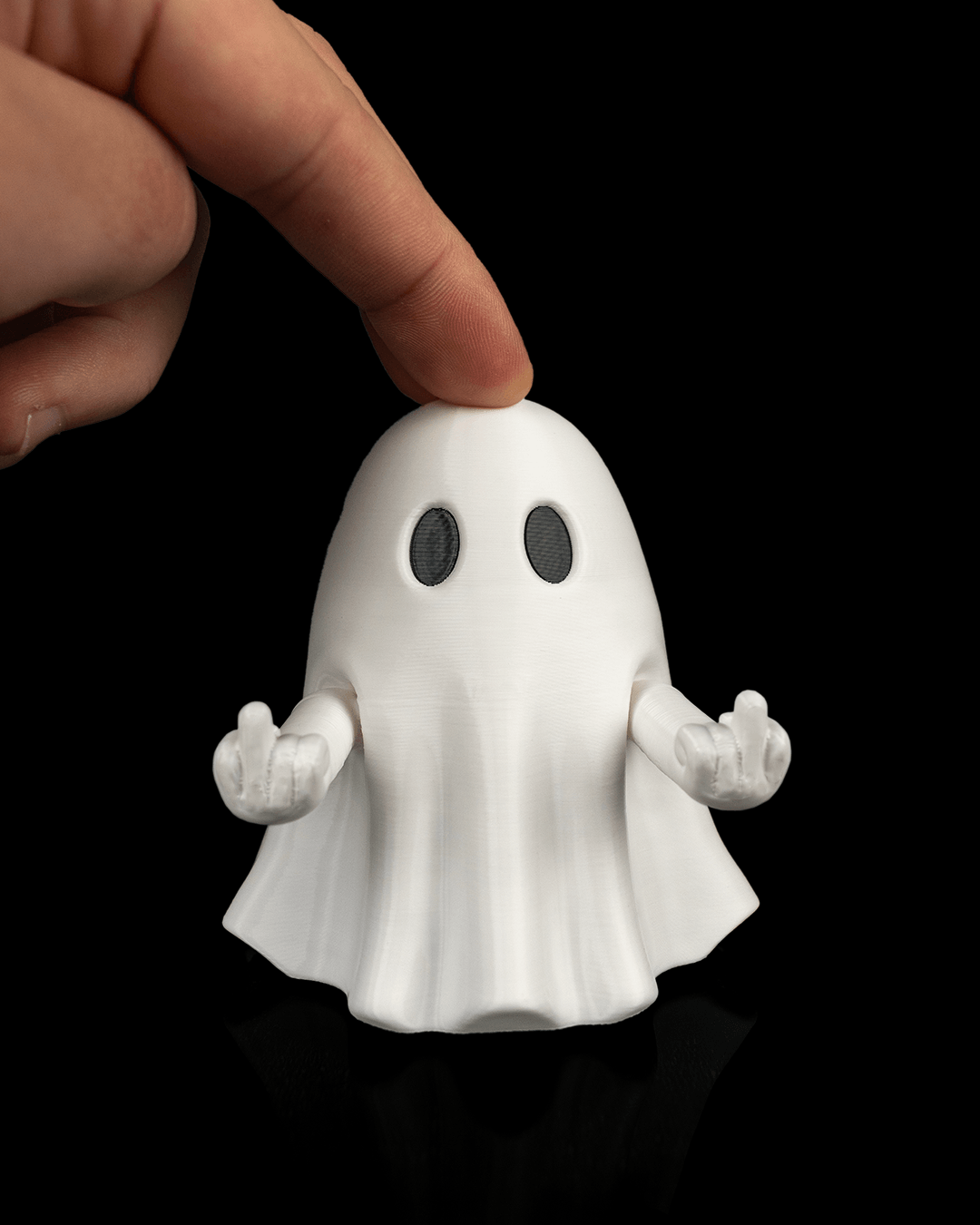 3D Printed Ghost with Attitude