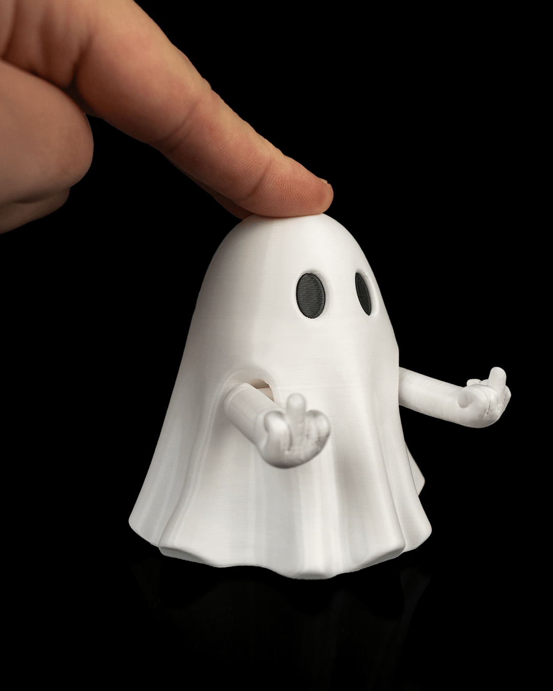 3D Printed Ghost with Attitude