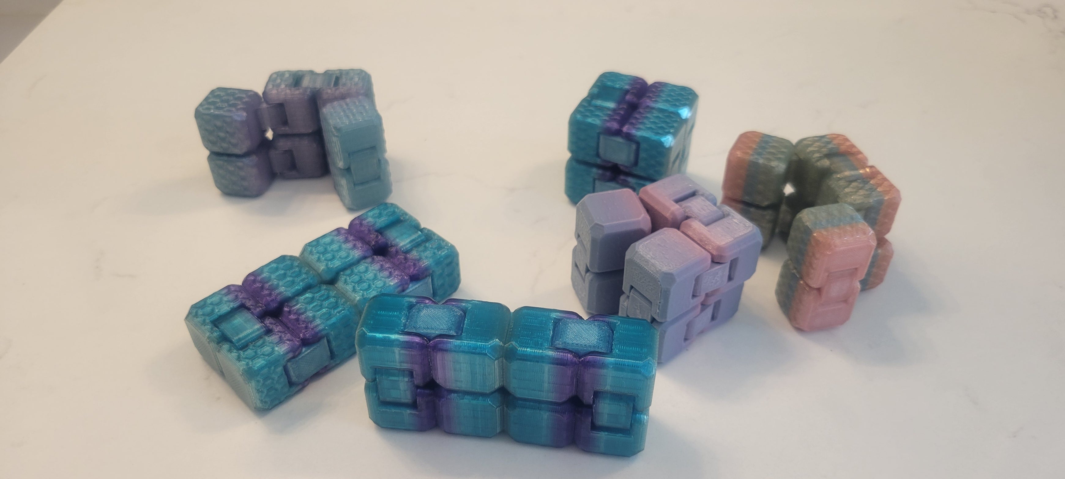 Infinity Fidget Cubes - Three Styles