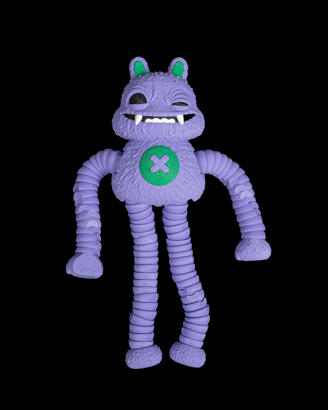 Munchi Long Legs 3D Printed Figurine / Toy