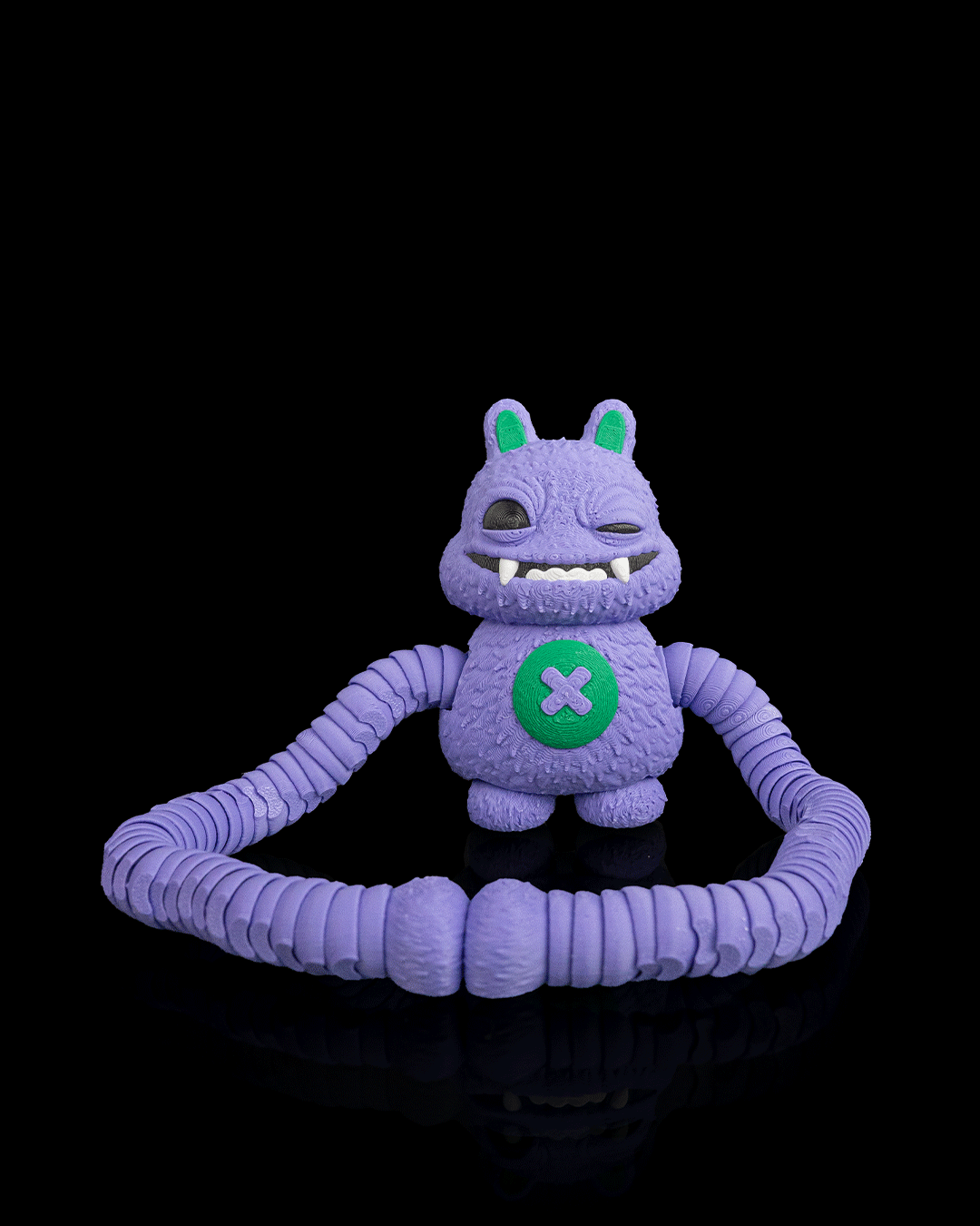 Munchi Long Legs 3D Printed Figurine / Toy