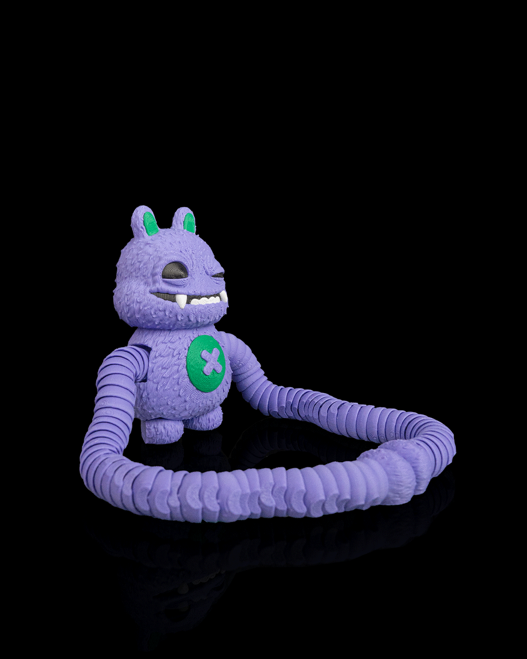 Munchi Long Legs 3D Printed Figurine / Toy