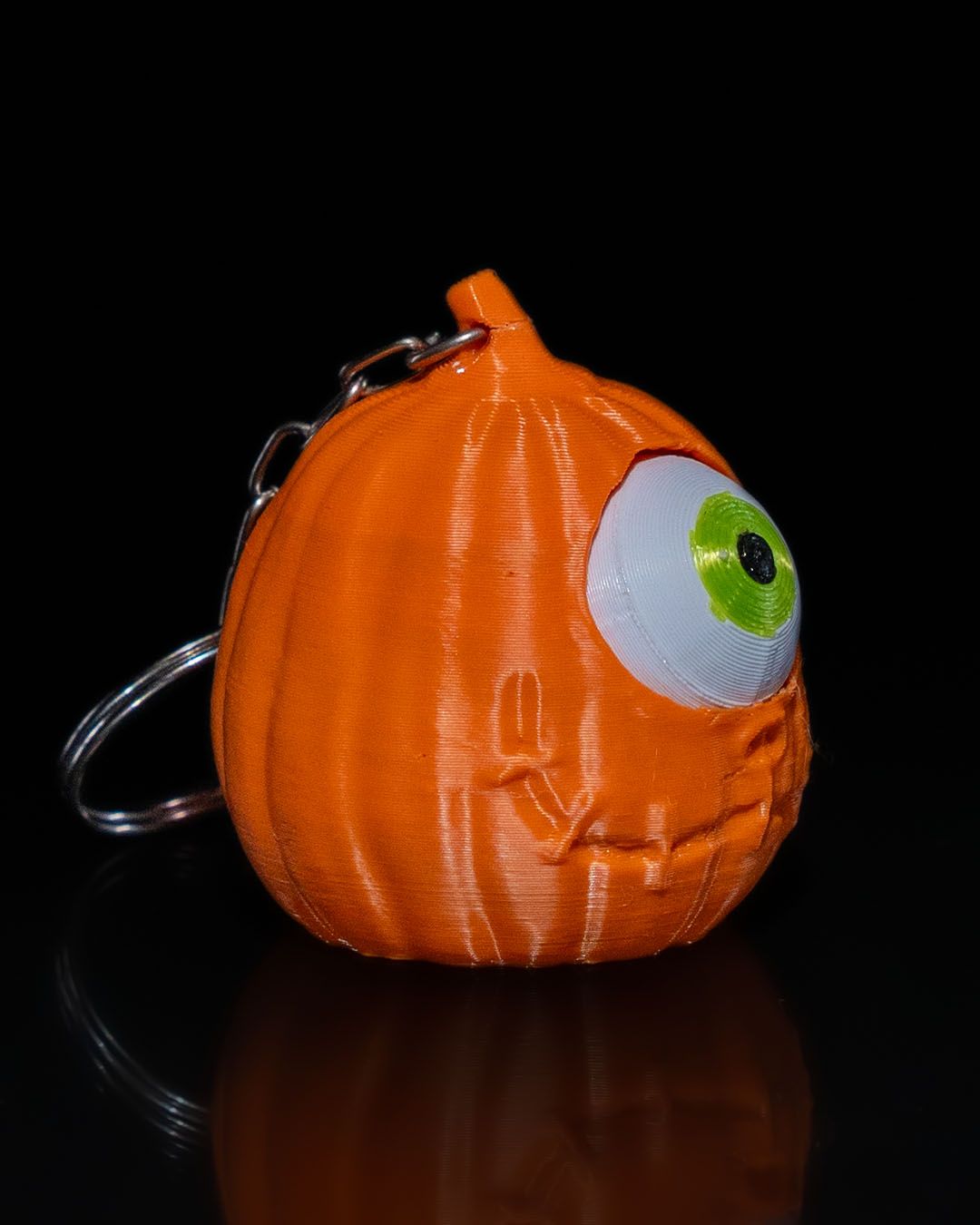 Pumpkin Fidget Keychain