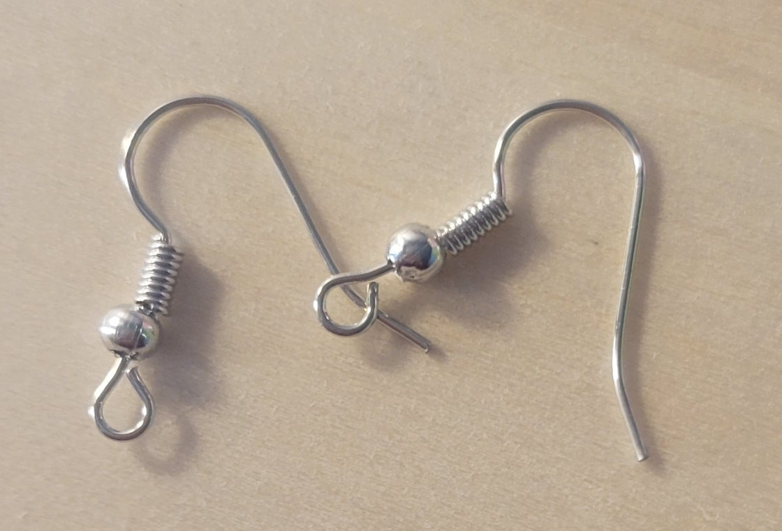 Wooden Cutout Earrings Mandala 35mm x 42mm