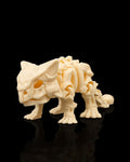 Ankylosaurus Dinosaur Skeleton Articulated Figurine