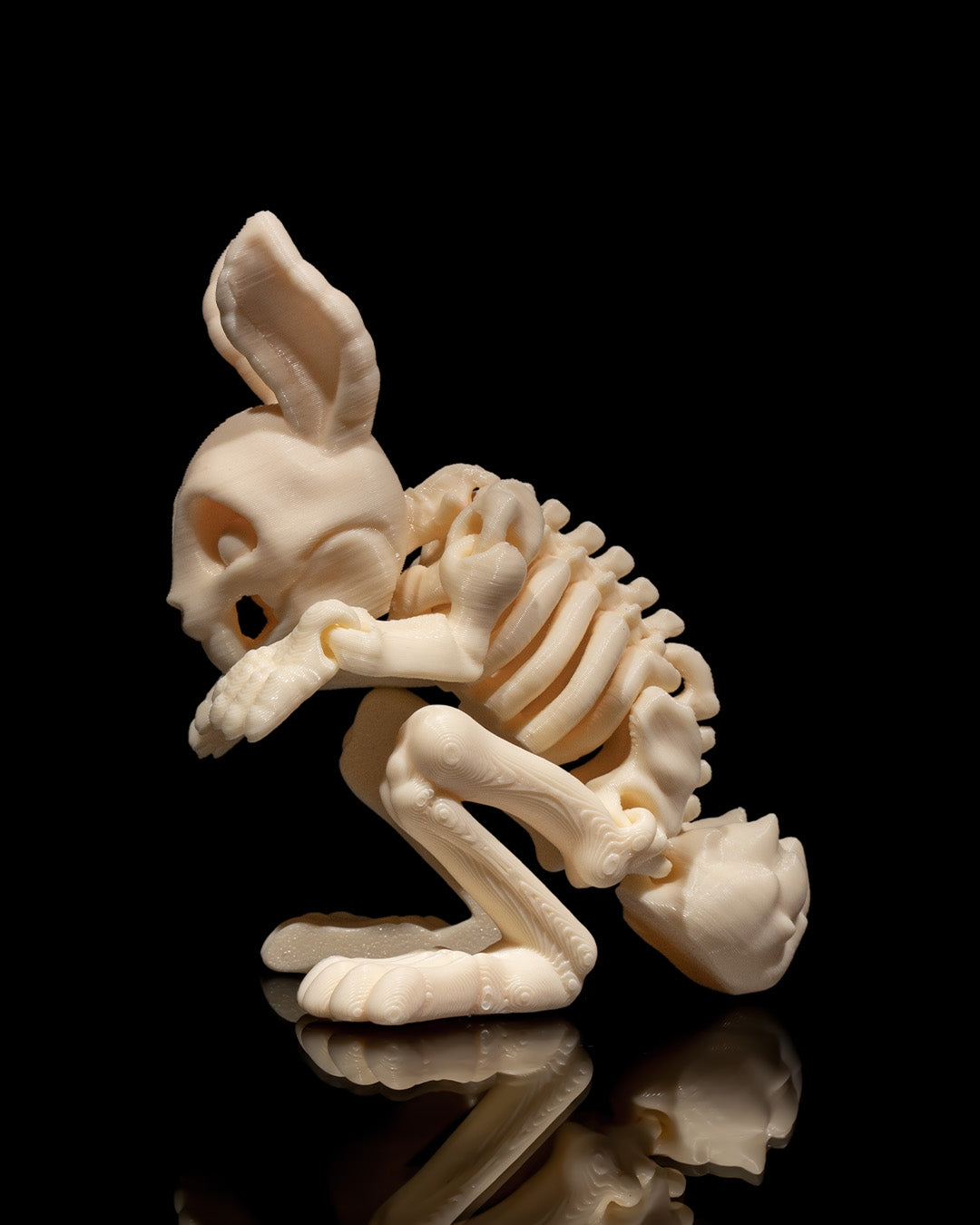 Bunny Skeleton 3D Printed Articulated Toy