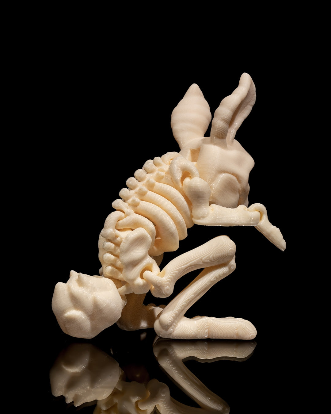 Bunny Skeleton 3D Printed Articulated Toy