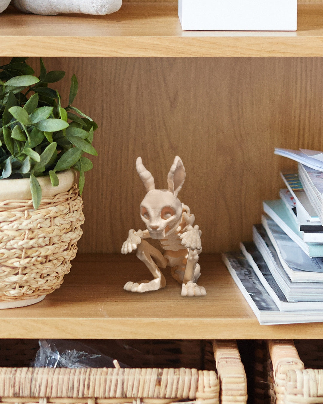 Bunny Skeleton 3D Printed Articulated Toy