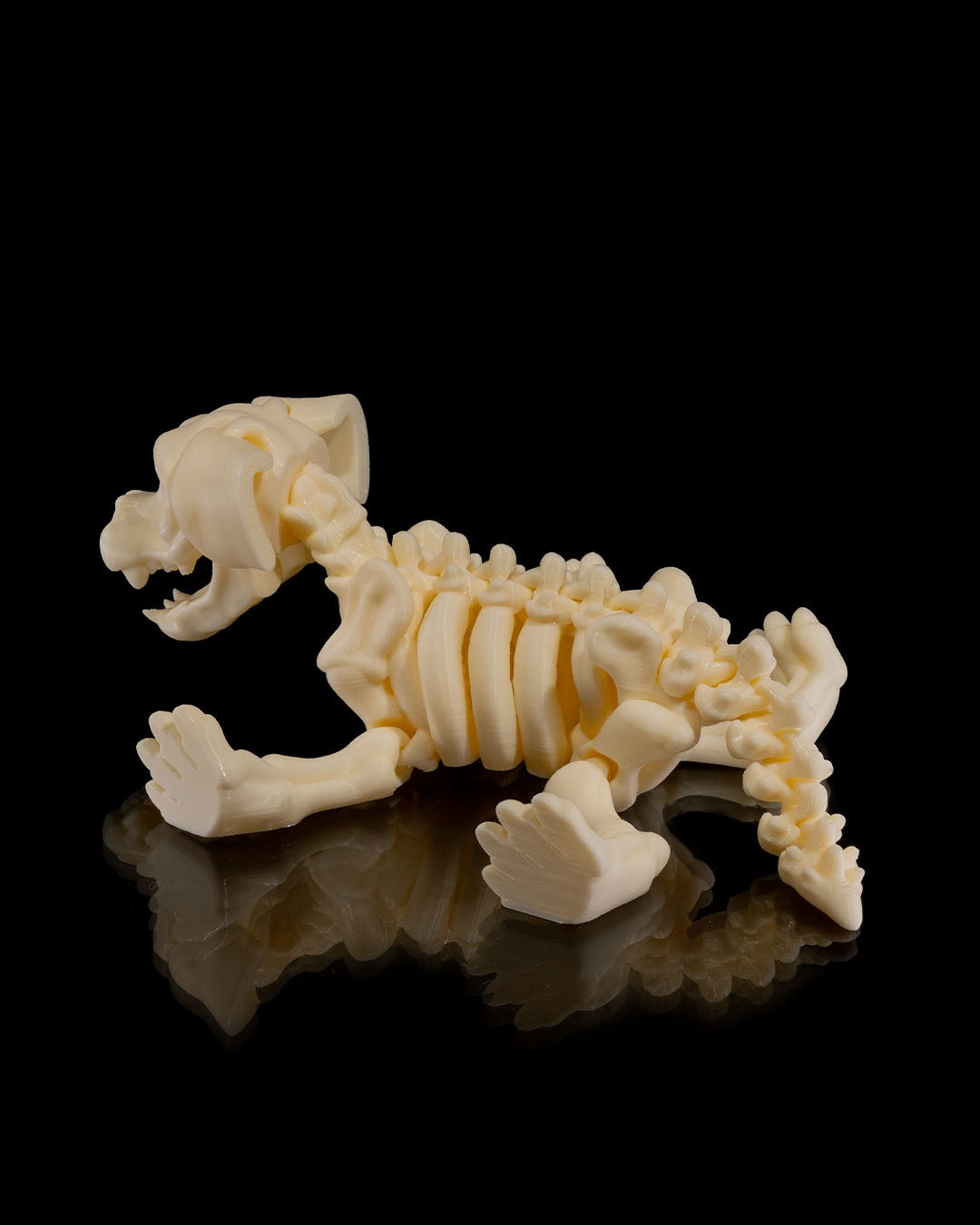Dog Skeleton 3D Printed Articulated Toy