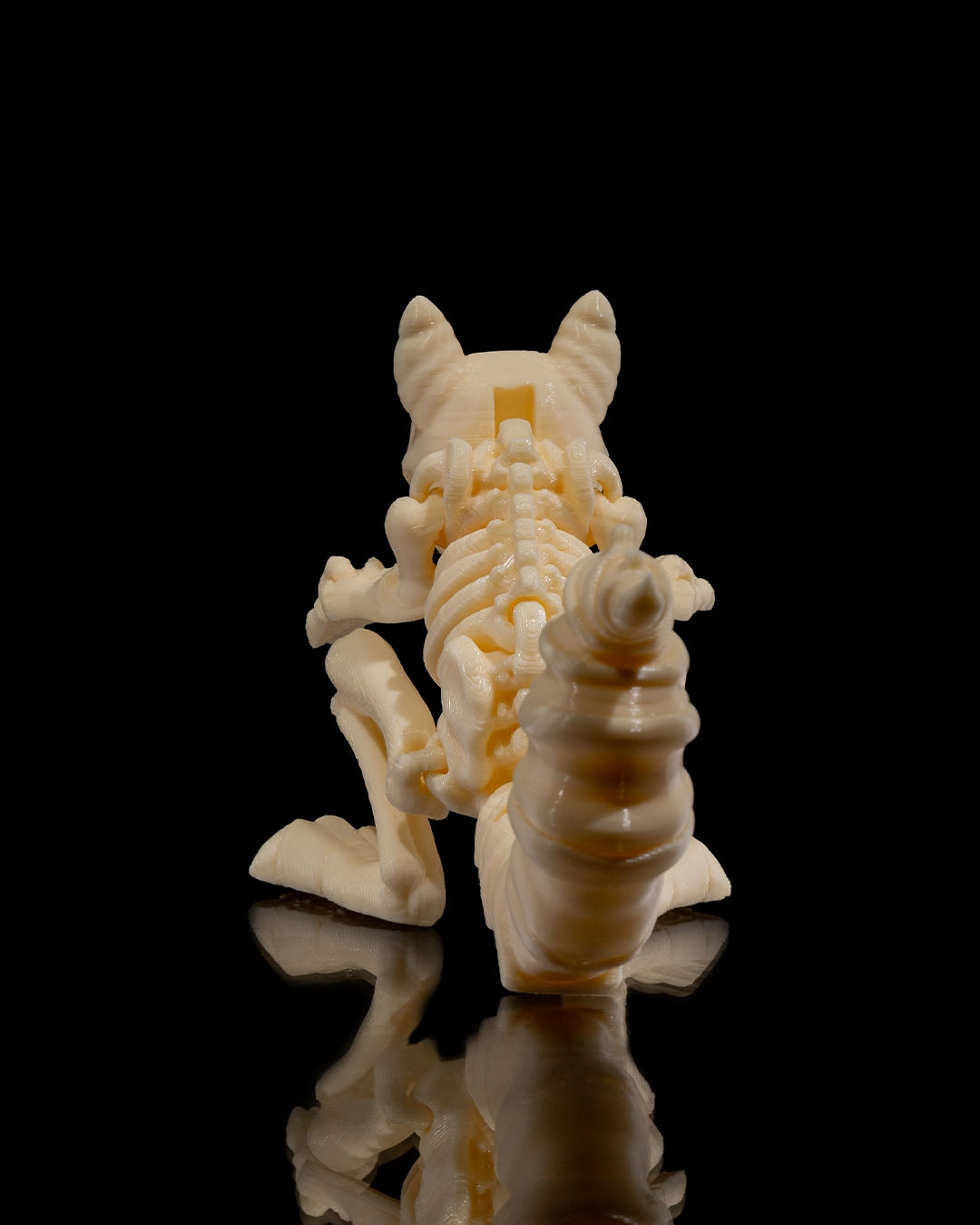 Squirrel Skeleton 3D Printed Articulated Toy