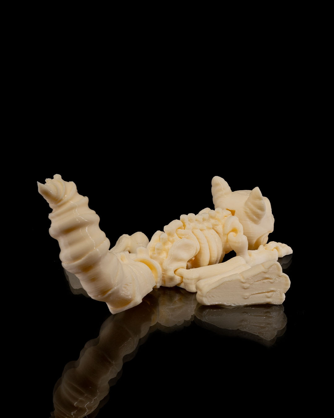 Squirrel Skeleton 3D Printed Articulated Toy