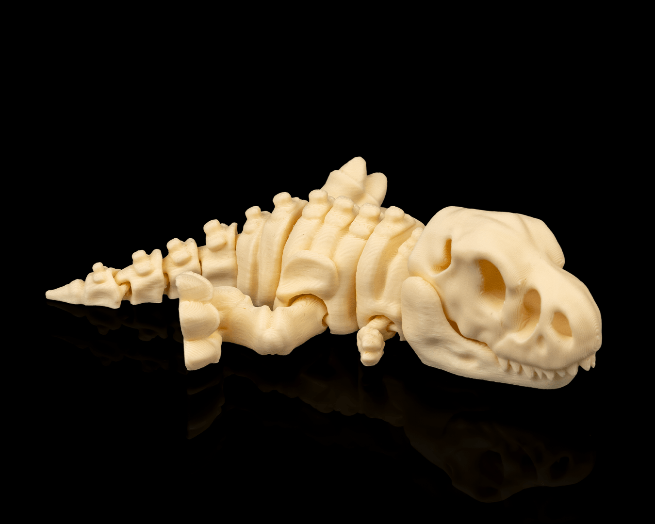 T-Rex Dinosaur Skeleton Articulated Figurine