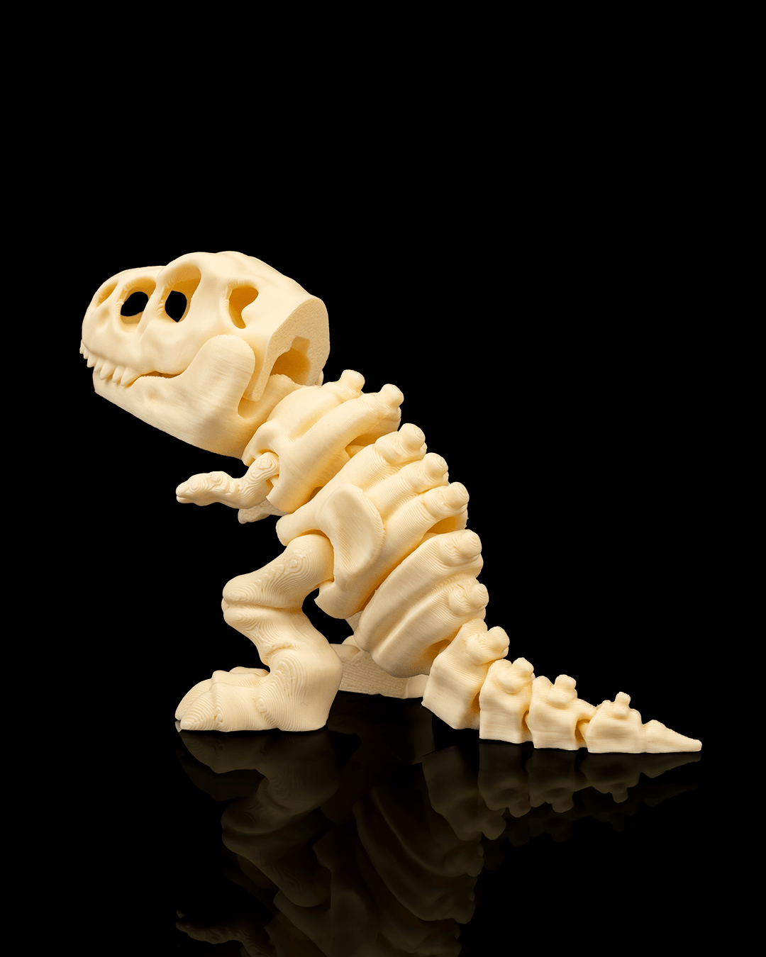 T-Rex Dinosaur Skeleton Articulated Figurine