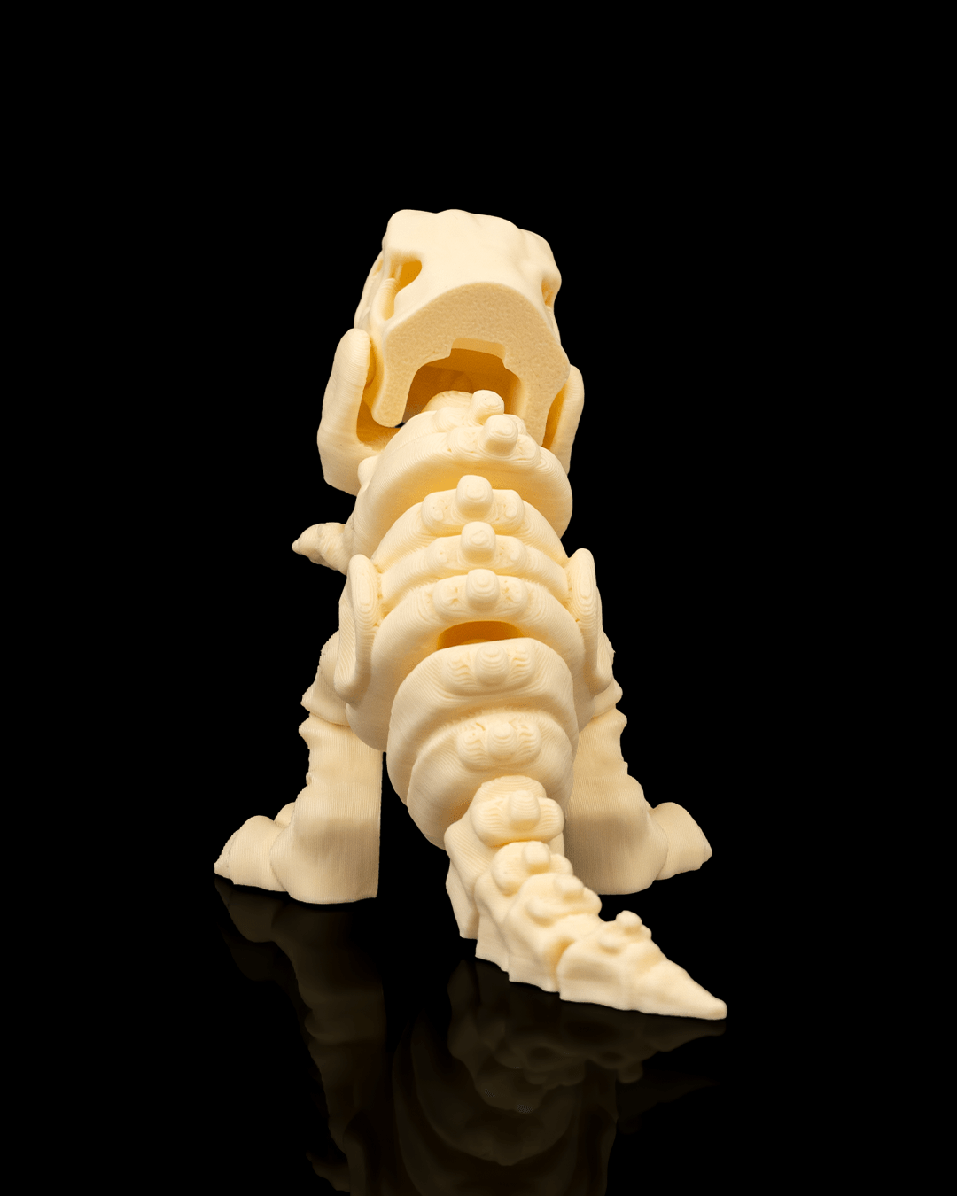 T-Rex Dinosaur Skeleton Articulated Figurine
