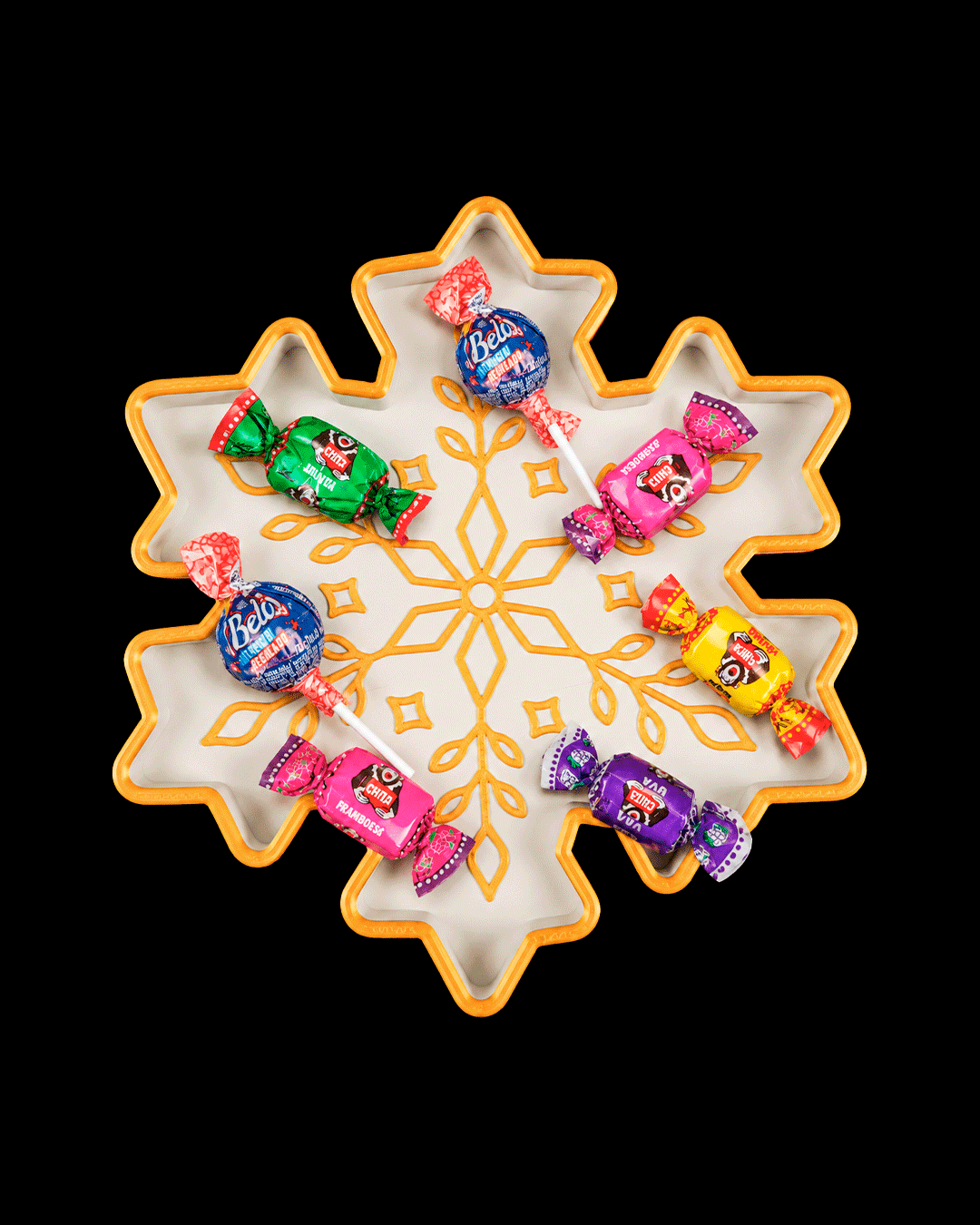Snowflake Trinket Tray