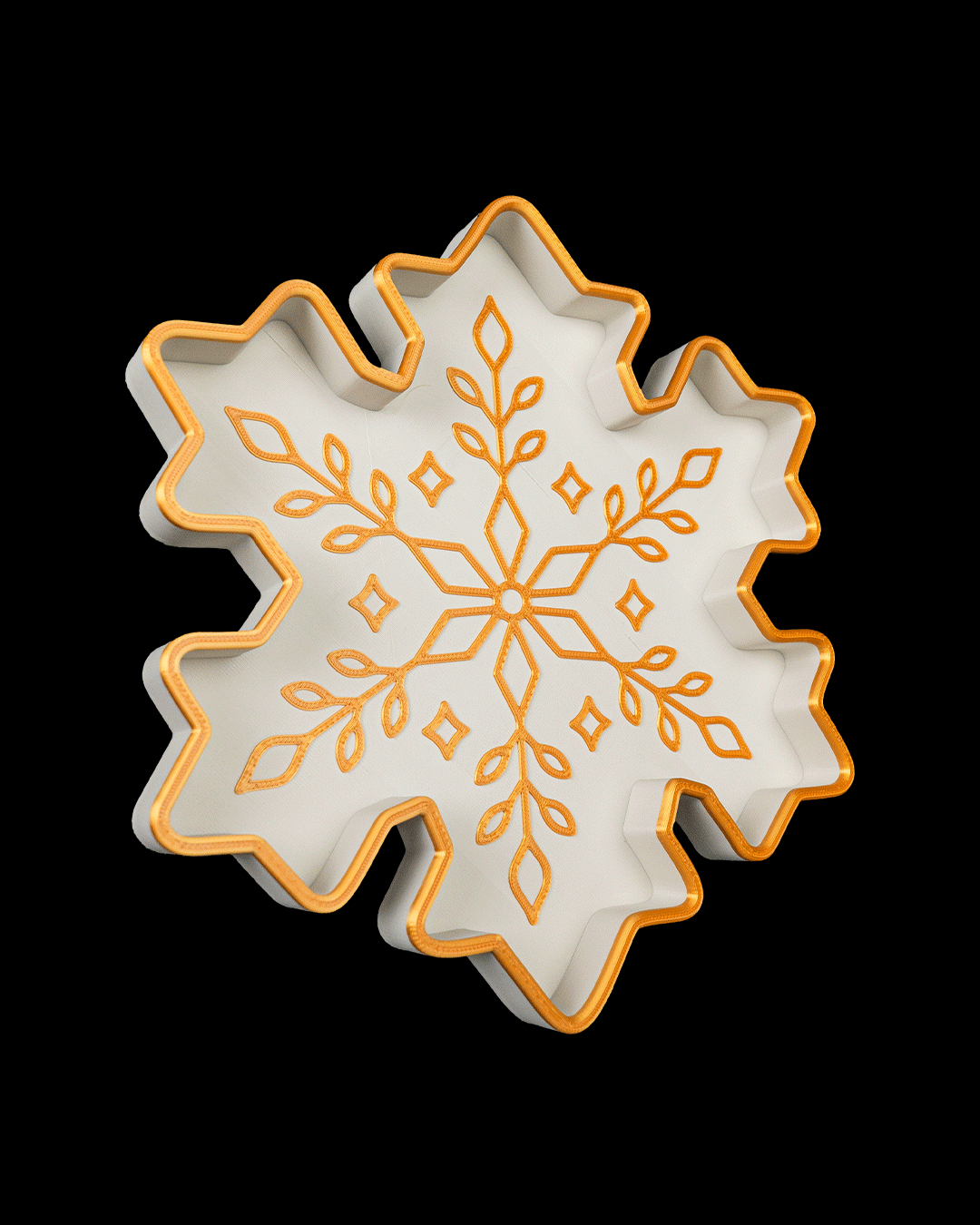 Snowflake Trinket Tray