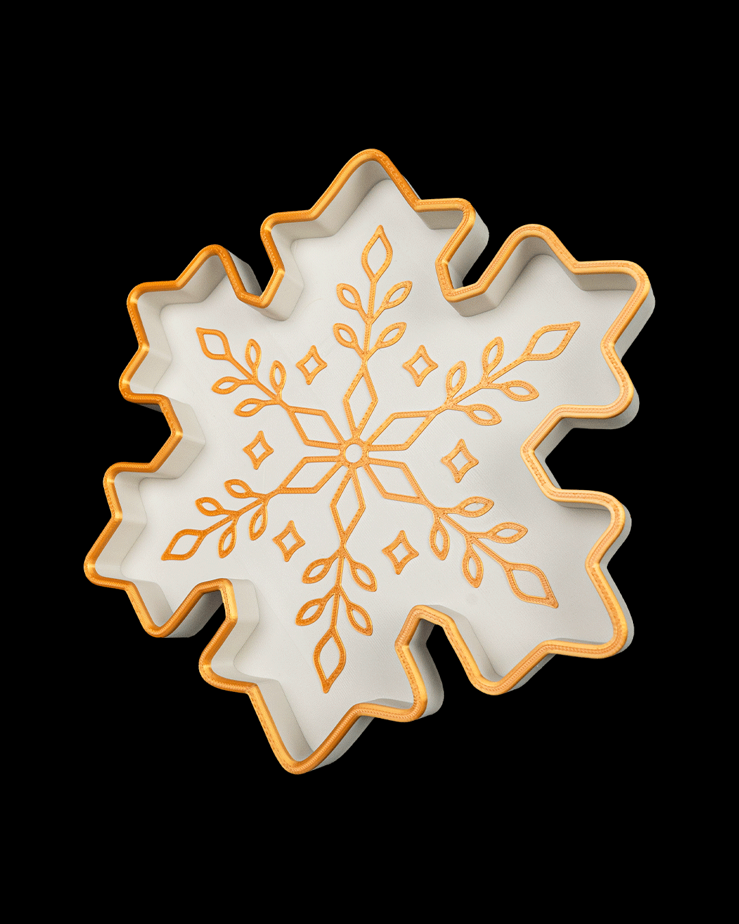 Snowflake Trinket Tray