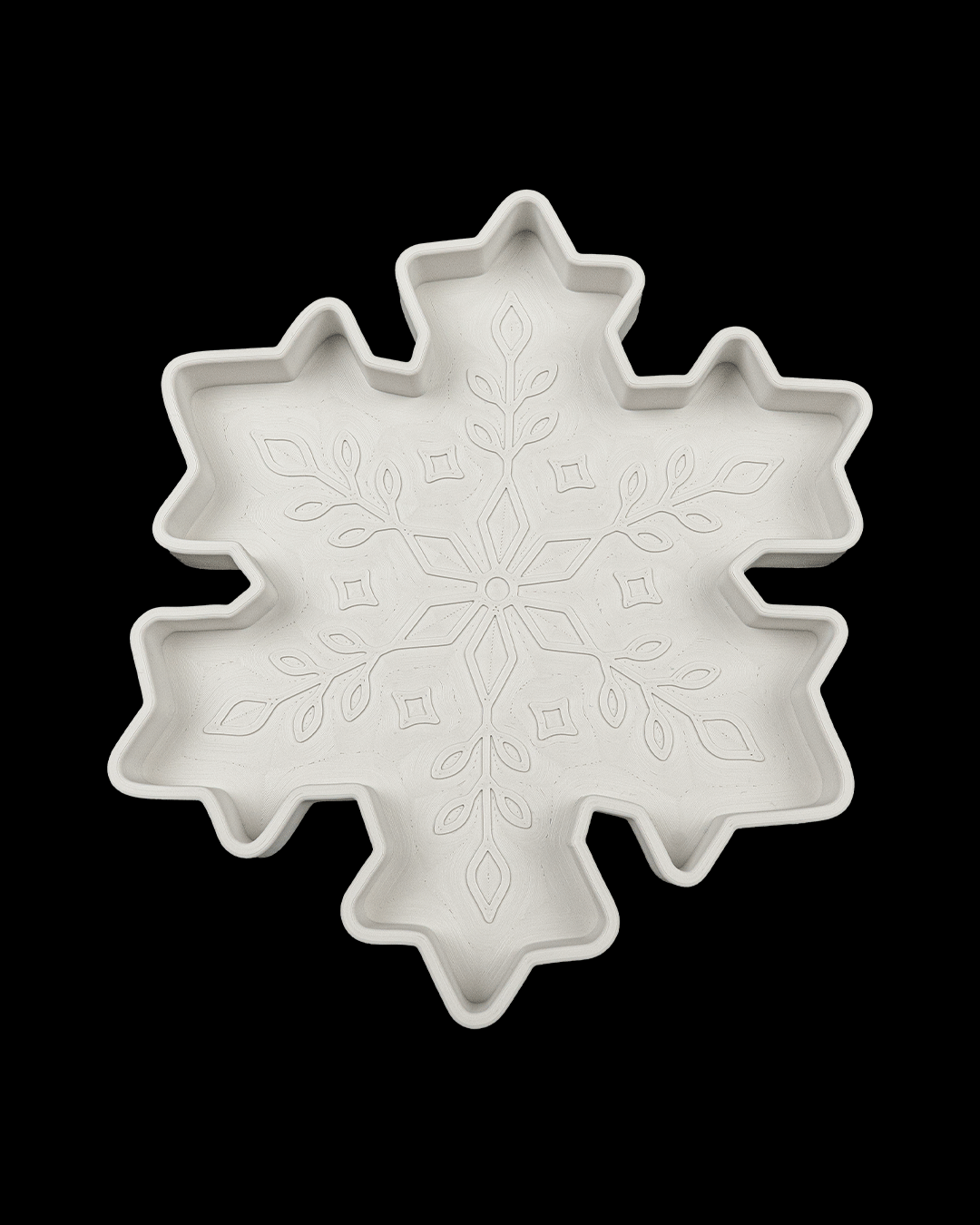 Snowflake Trinket Tray