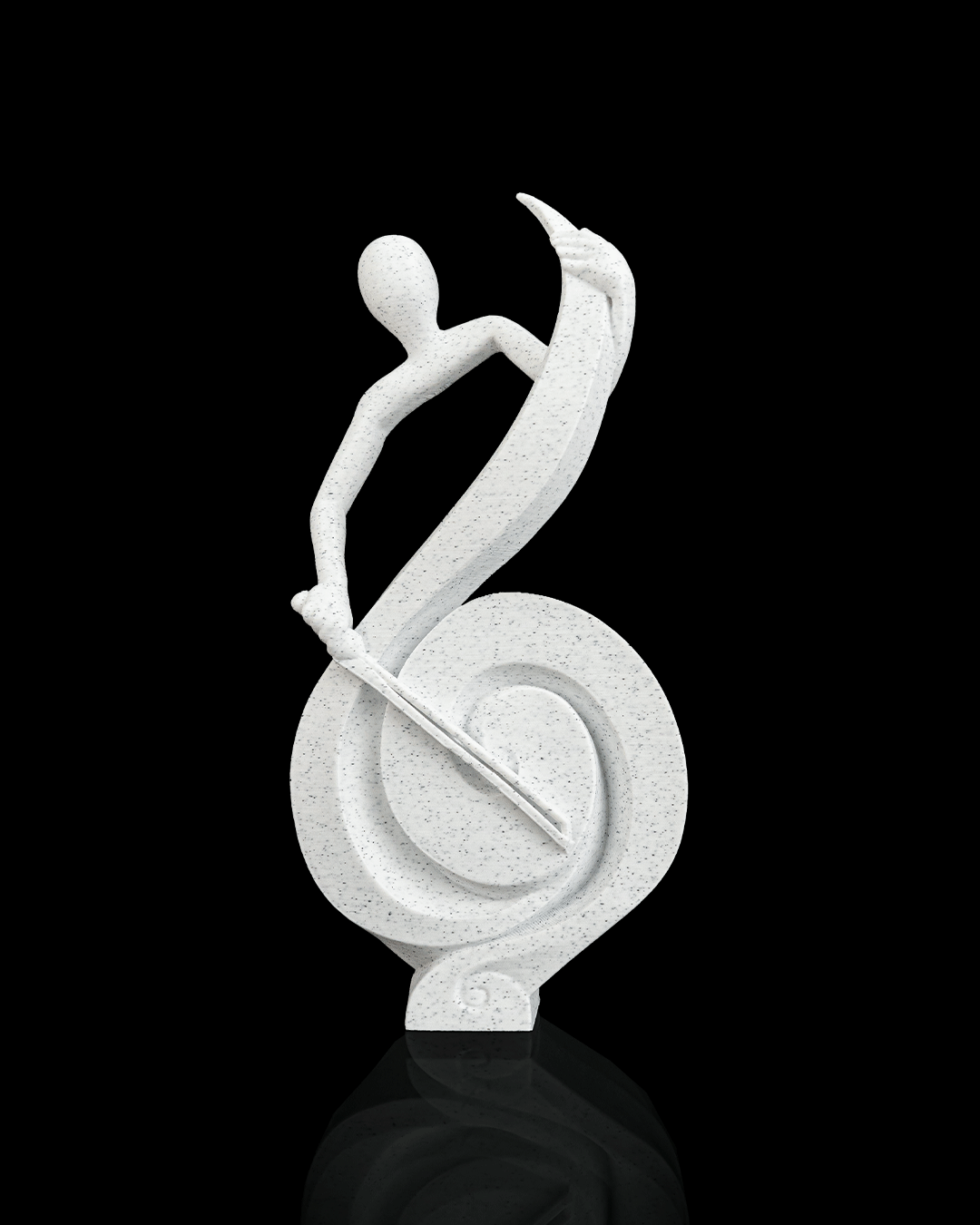 Treble Soul 3D Printed Silhouette