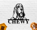 Bloodhound Dog Breed Custom Metal Sign
