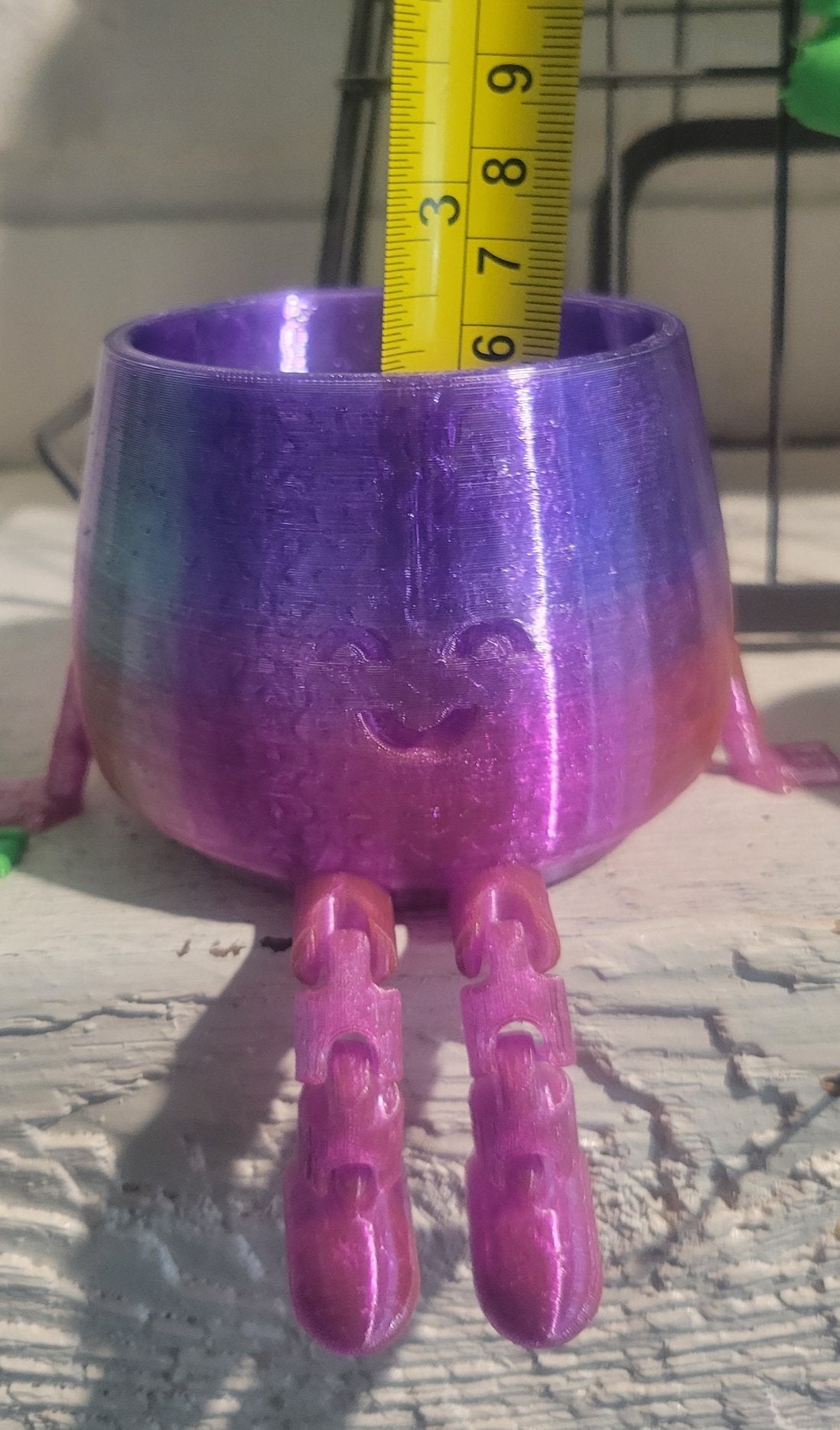 Happy Legs 3D Printed Pot