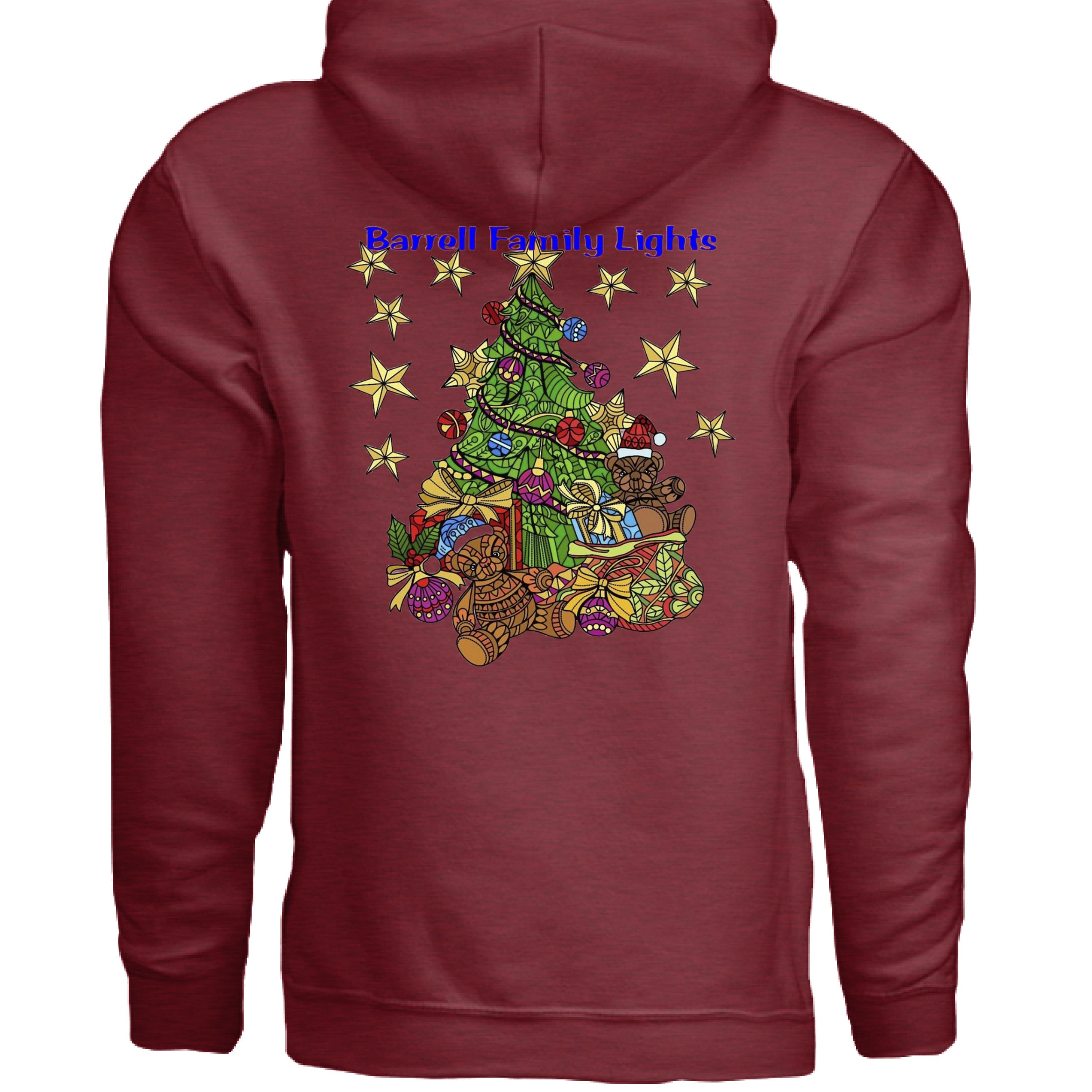 ANTIQUE CHERRY RED - BACK