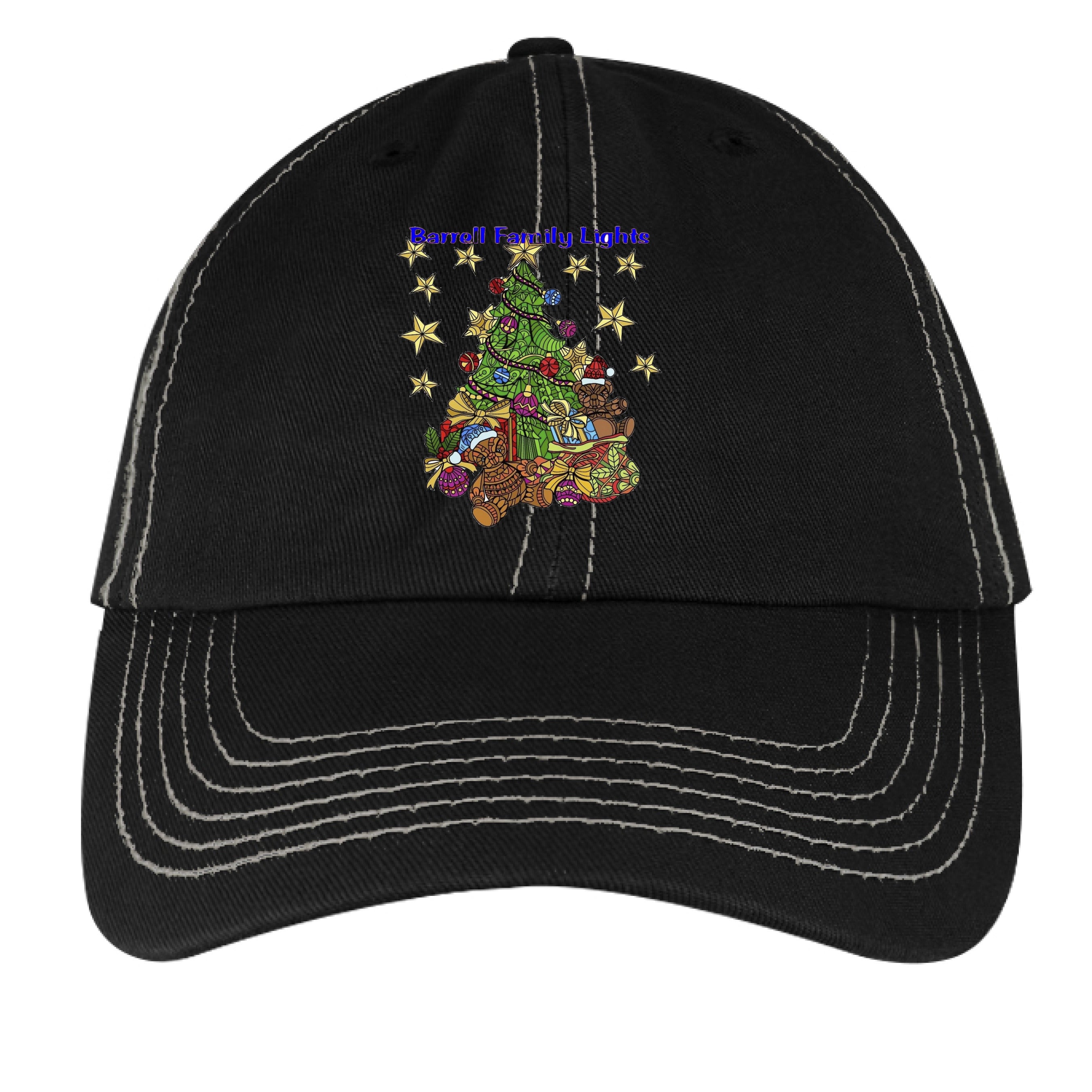 Black/ Stone Stitch - FRONT