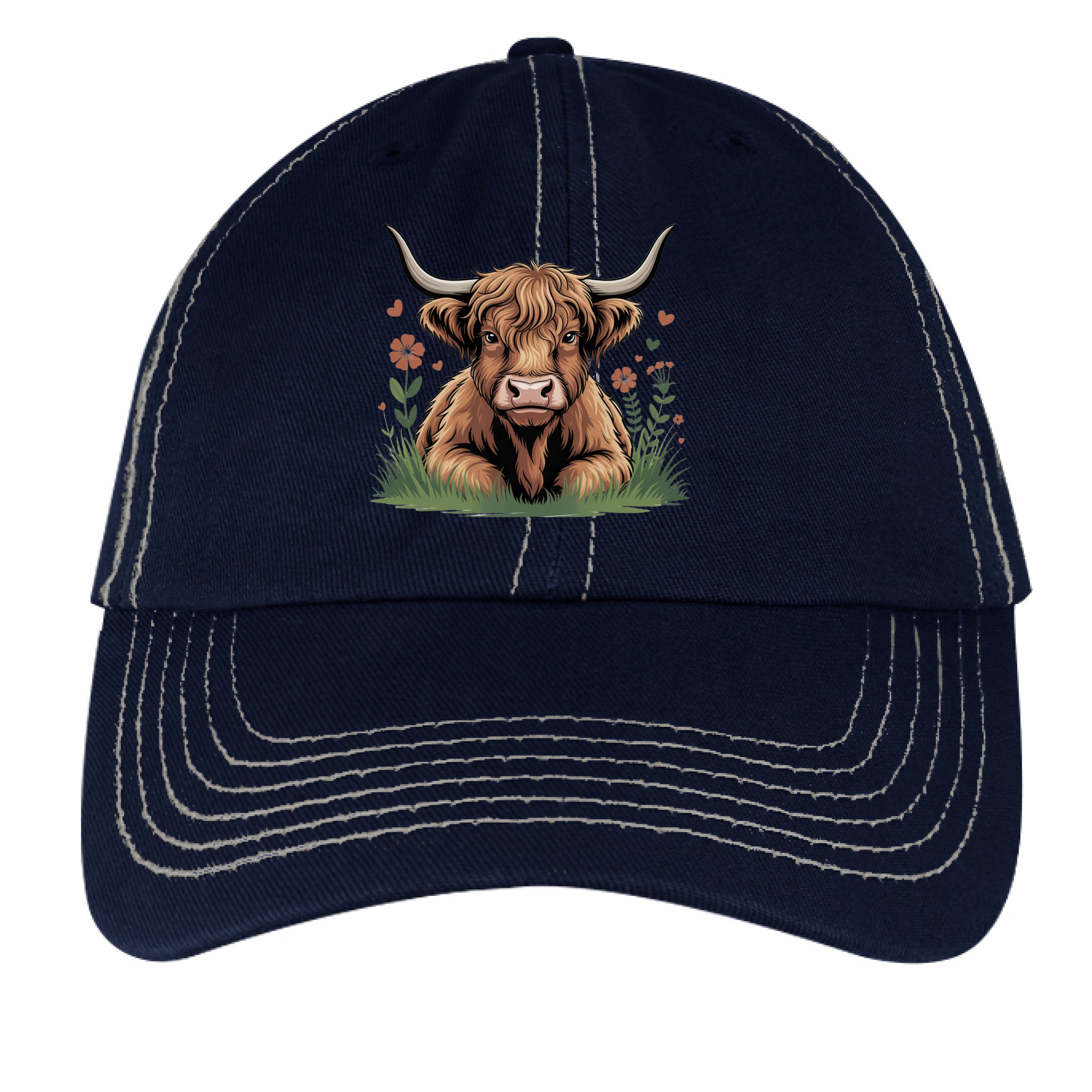 Navy/ Stone Stitch - FRONT