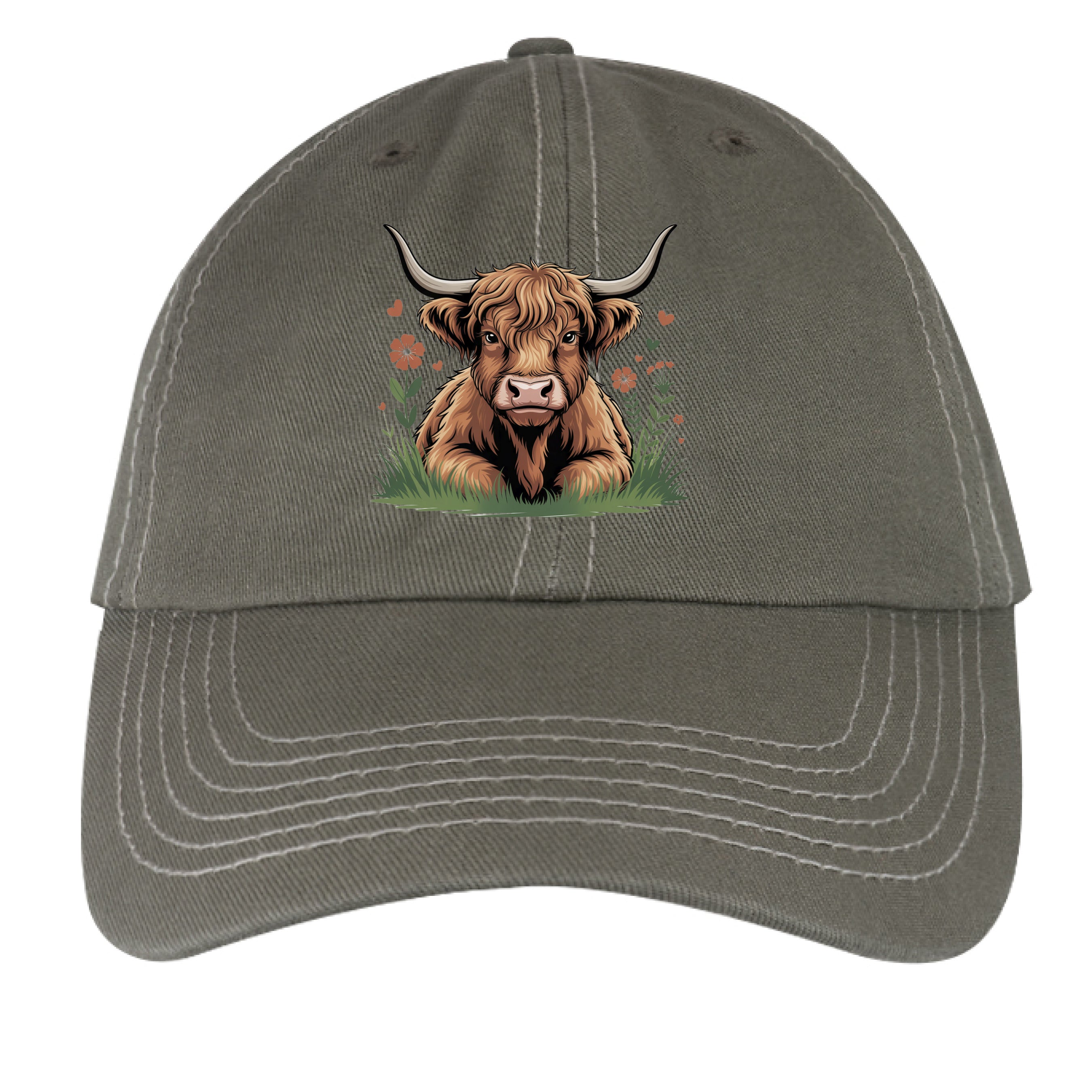 Olive/ Stone Stitch - FRONT