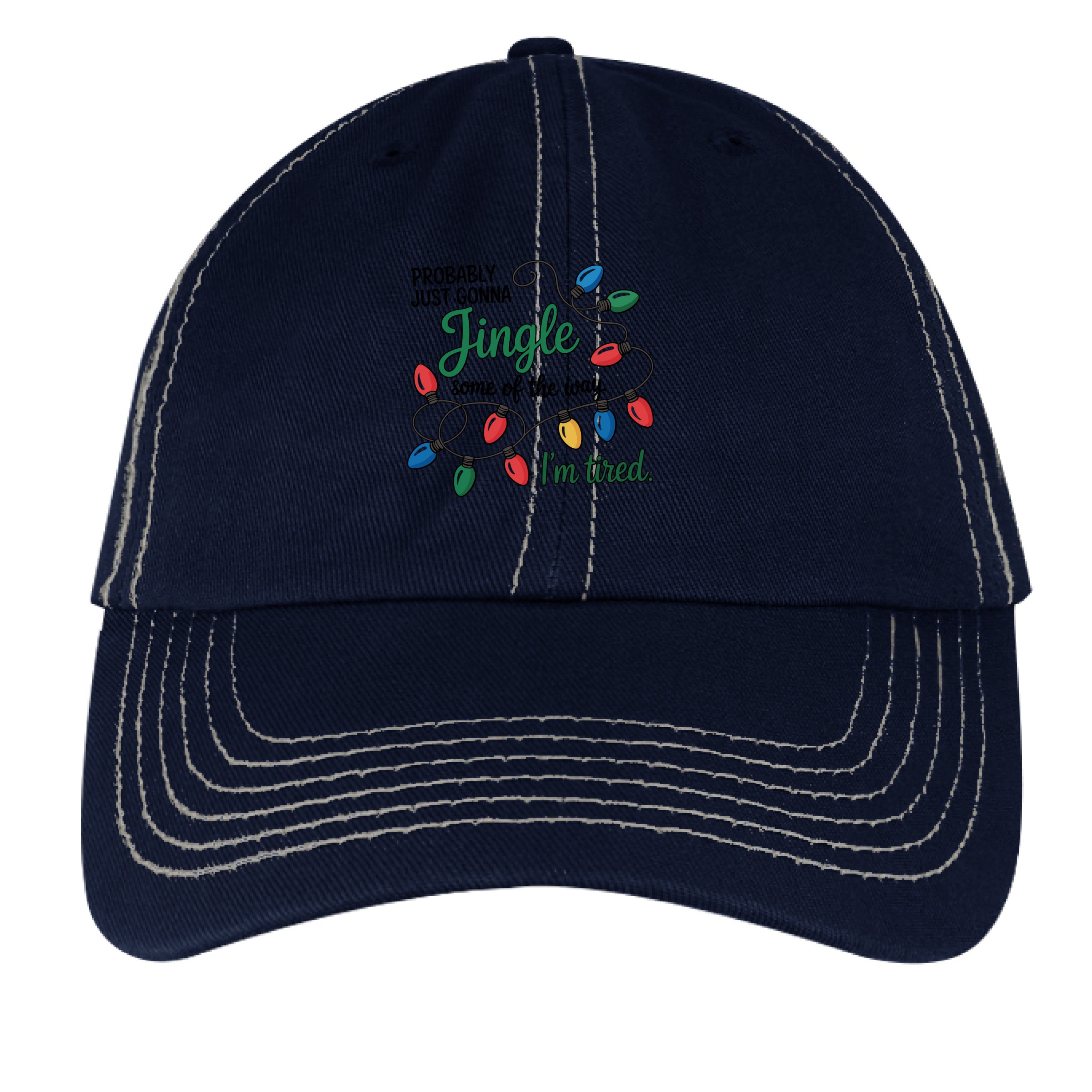 Navy/ Stone Stitch - FRONT