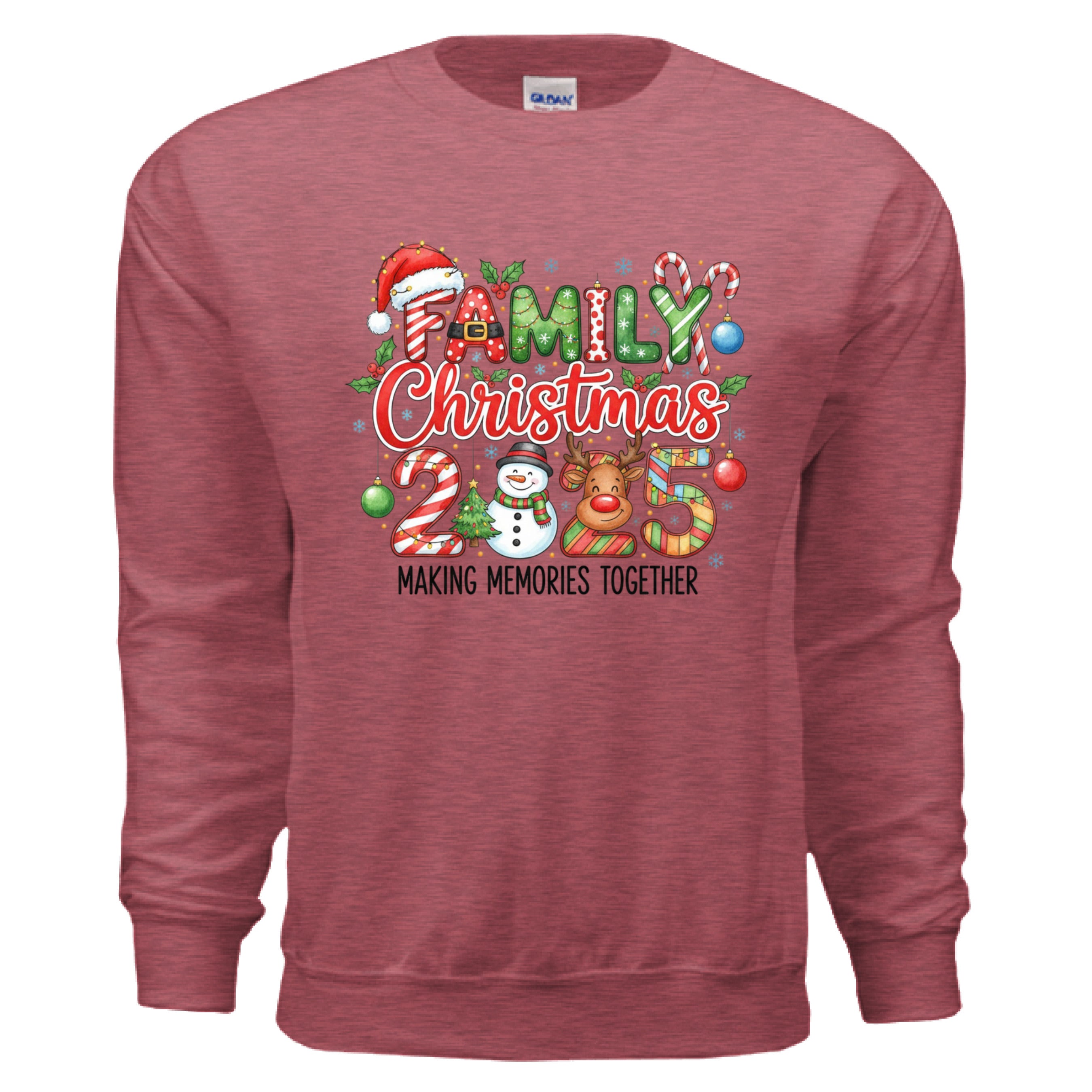 Heather Sport Scarlet Red - FRONT