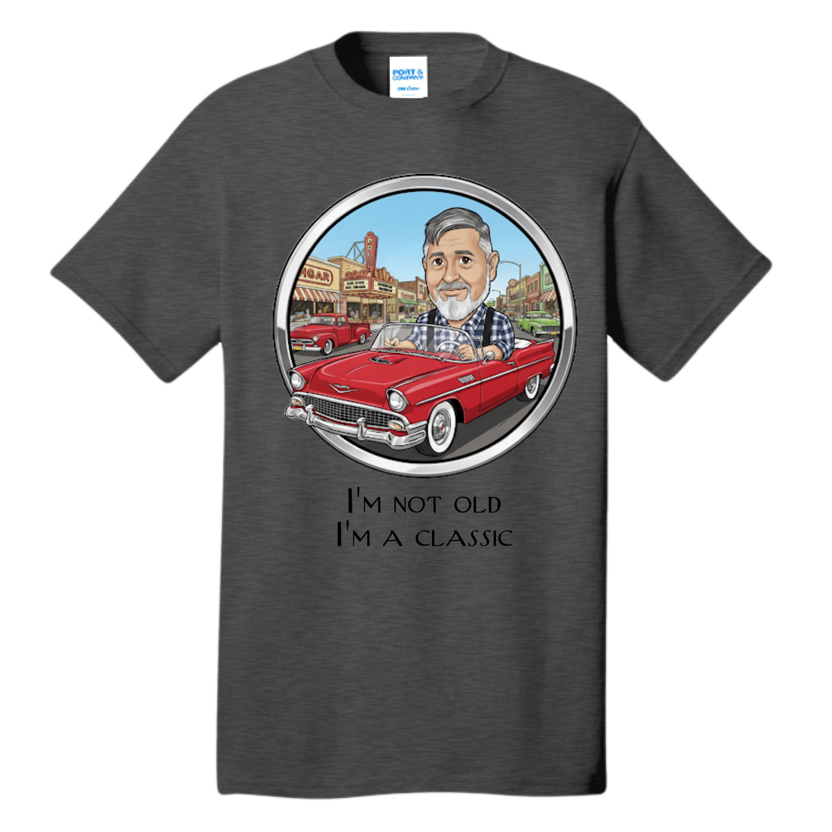 Dark Hthr Grey - FRONT